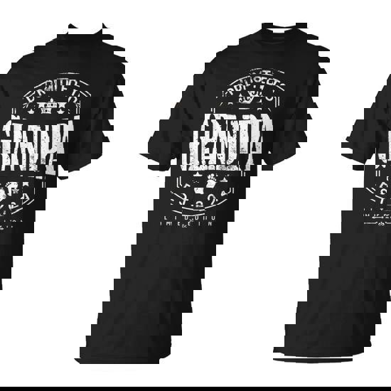 Promoted To Grandpa 2024 Grandparents Baby Announcement Men T  