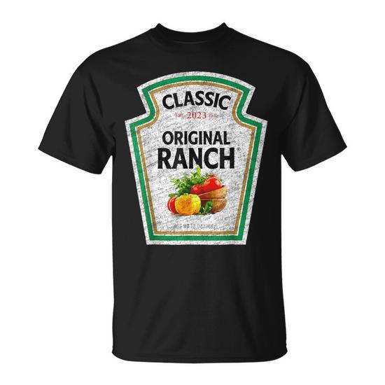 ranch dressing t shirt Ranch Salad Dressing is My Favorite Food Group Womens V Neck Shirt