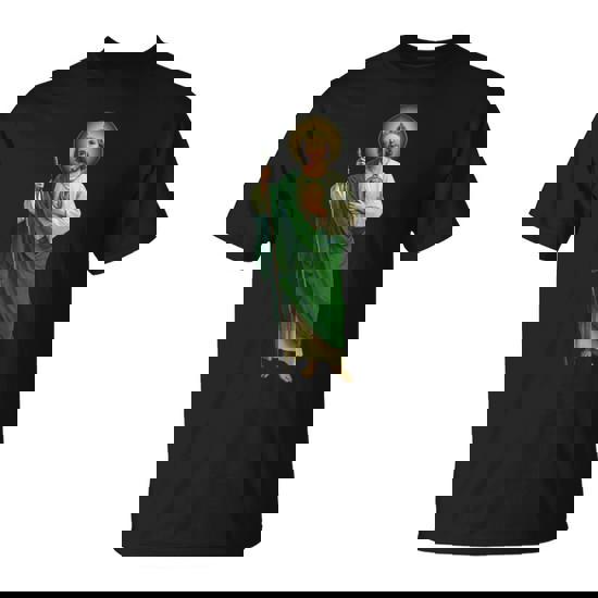 San Judas Tadeo Saint Jude Thaddeus T-Shirt | Seseable UK