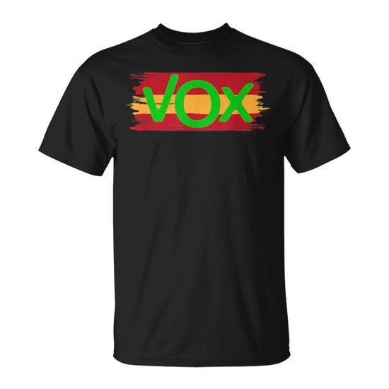 Vox Spain Viva Political Party T Shirt Mazezy