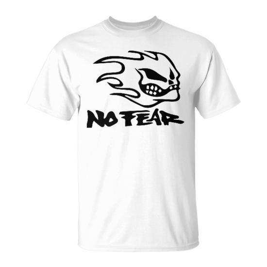 No Fear Just Fearless 90'S Retro Skater N Nostalgia Fire T-Shirt