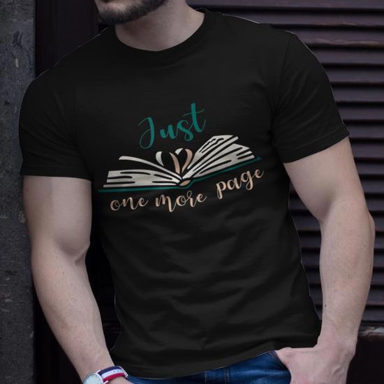 T Shirt Literary Quotes & Cute Reading Lover Book Quotes Just One More