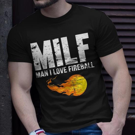  MILF Man I Love Fitness Funny T-Shirt : Clothing