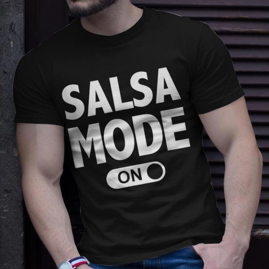 Salsa Dance Dancing Mode On T-Shirt | Mazezy
