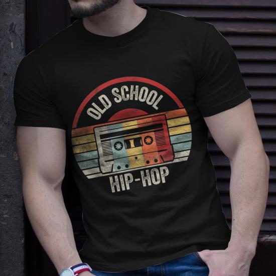 T-shirt Uomo Retrò Anni 80 90 – Cassetta Mixtape Con Frase Divertente, Cotone, Made In Germany