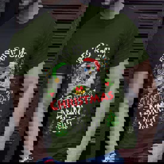 This Is My Christmas Pajama Santa Hat Gamer Video Game Gifts T-Shirt This Is My Christmas Pajama Santa Hat Gamer Video Game Gifts T-Shirt