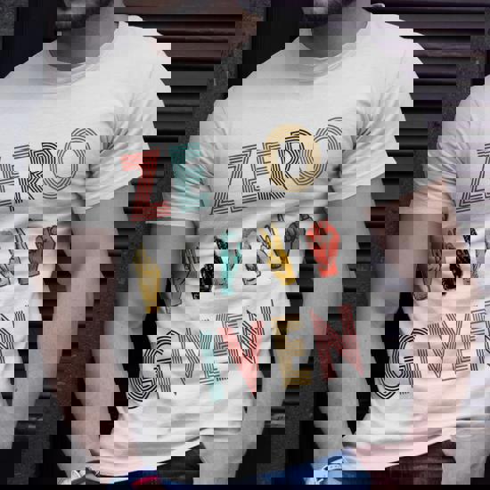 Zero Fucks Given Asl Vulgar Sign Language Graphic Tee Zero Fucks Given Asl Vulgar Sign Language Graphic Tee