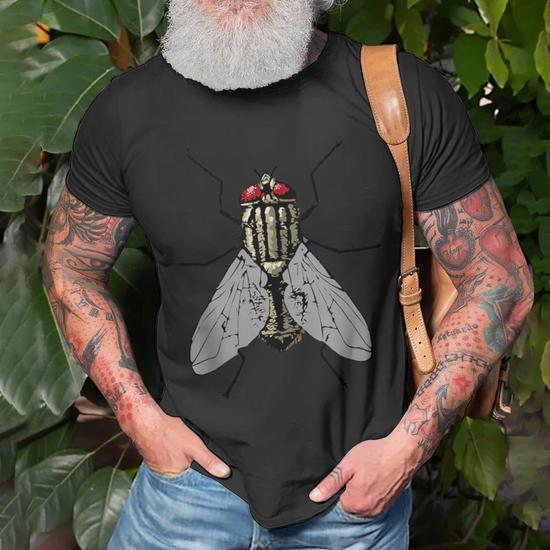 Giant Creepy Scary House Fly Bug Insects Halloween Costume Unisex T-Shirt