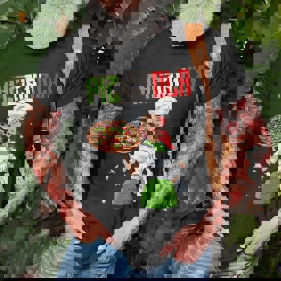 Maglietta Pizza Fan Italy - T-Shirt Divertente Per Amanti Della Pizza E Pizzaioli - Foto 4