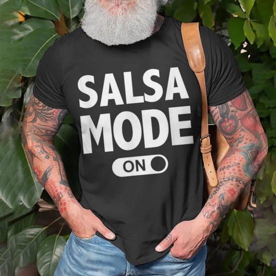 Salsa Dance Dancing Mode On T-Shirt | Mazezy