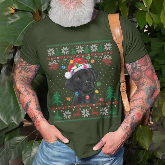 Lab christmas sweater best sale