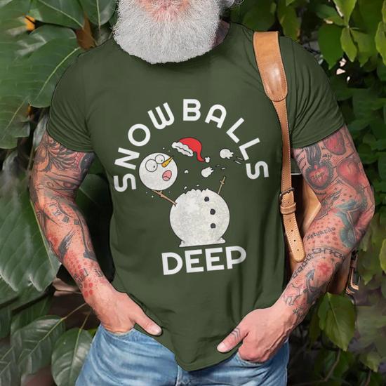 Snowballs deep hot sale christmas sweater