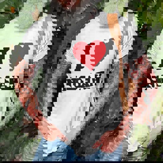 I Heart Noah First Name I Love Personalized Stuff Unisex T-Shirt