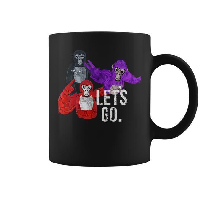 Funny Gorilla Tag Gorilla Tag Merch Monke Vr Game Coffee Mug | Mazezy