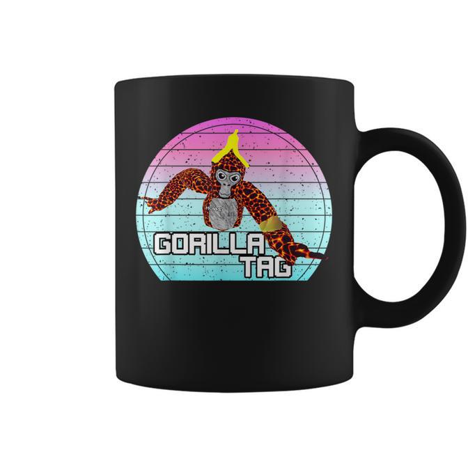 Funny Gorilla Tag Gorilla Tag Merch Monke Vr Game Coffee Mug | Mazezy