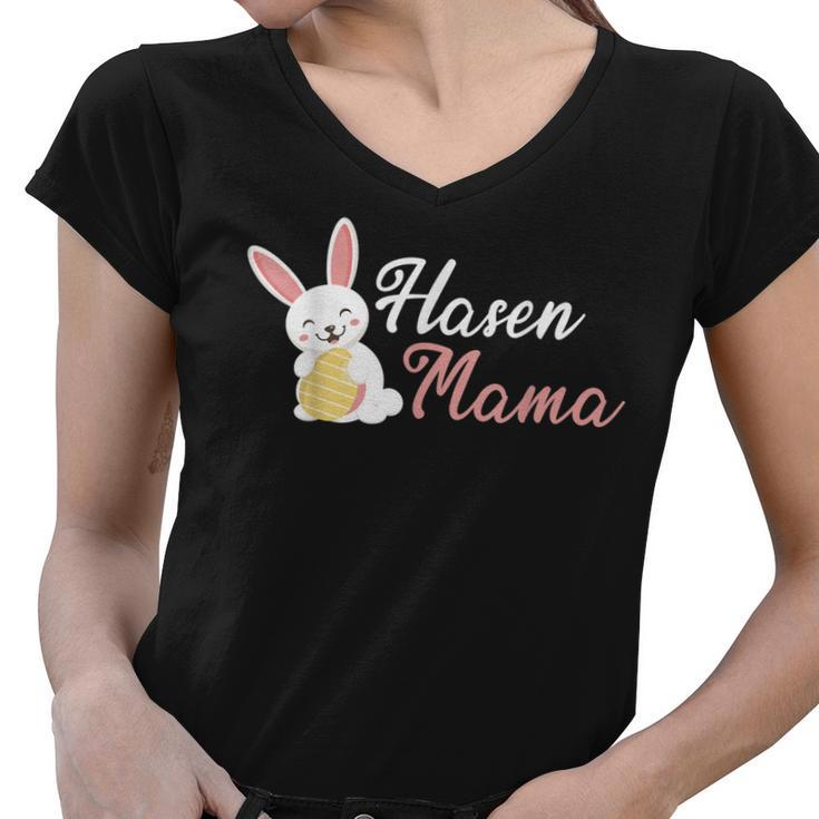 Rabbit Mum Easter Rabbit Mum Rabbit  Gift For Women Women V-Neck T-Shirt
