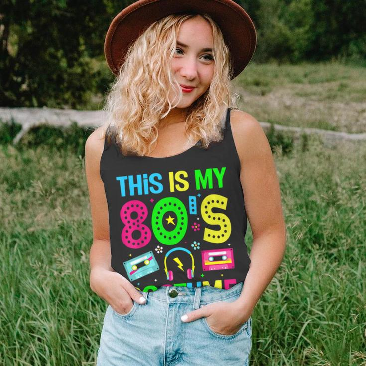 This Is My 80'S Costume Outfit Eighties Retro Party Tank Top