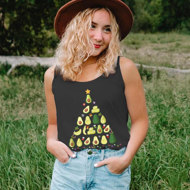 Avocado Christmas Tree Ugly Christmas Sweater Tank Top