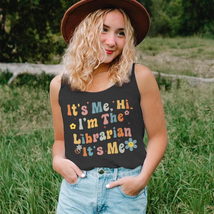 Back To School Its Me Hi Im The Librarian Summer Reading Unisex Tank Top