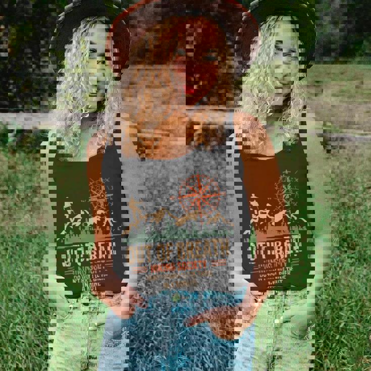 Out Of Breath Hiking Society Dont Worry Ill Be There In A Unisex Tank Top Out Of Breath Hiking Society Dont Worry Ill Be There In A Unisex Tank Top