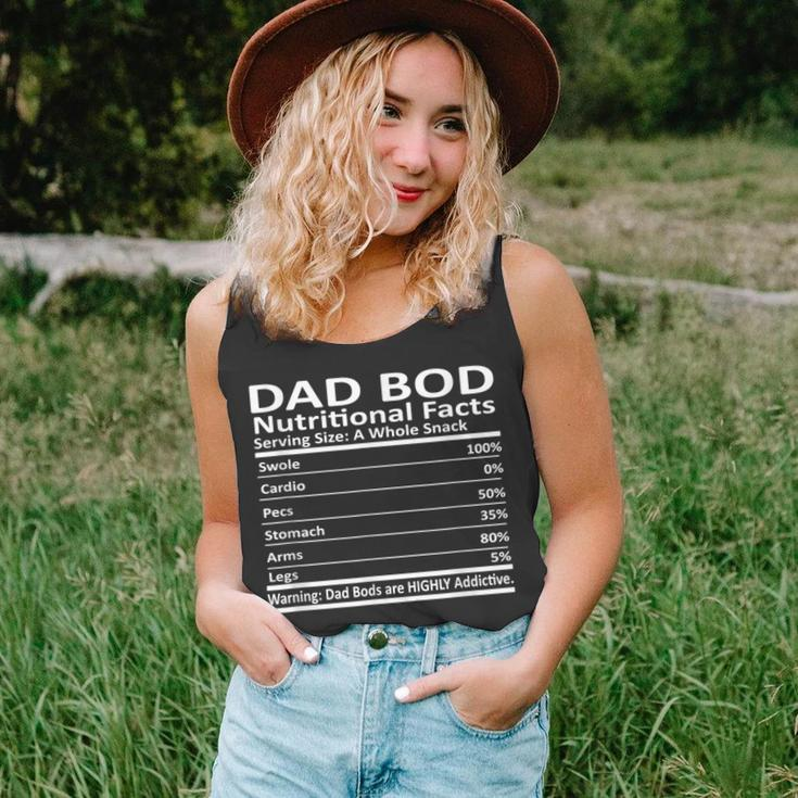Dad Bod Nutritional Facts - Funny Matching Family Unisex Tank Top