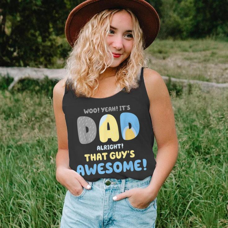 Dad Its Dad Alright That Guys Awesome Father Tank Top