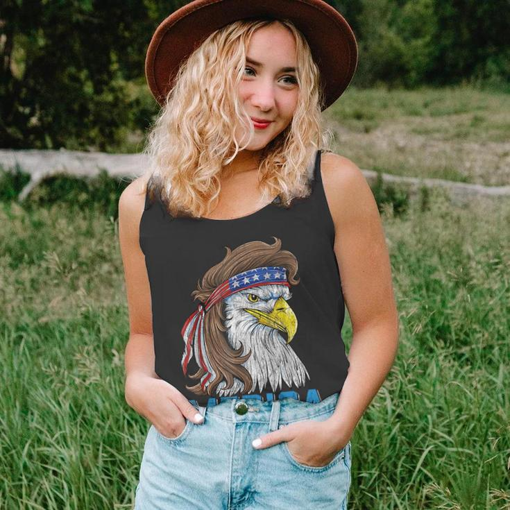 Eagle Mullet 4Th Of July Usa American Flag Eagle Merica Unisex Tank Top