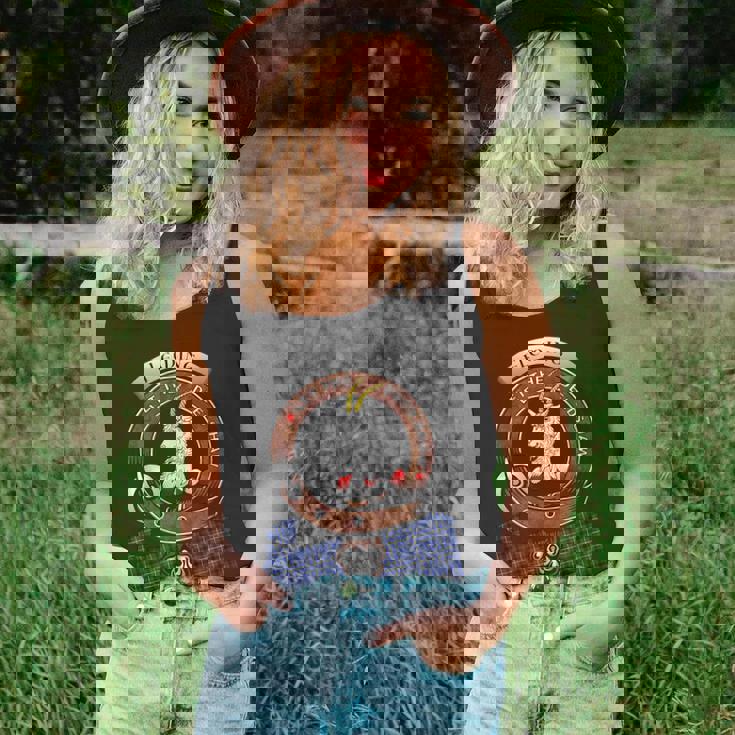 Fleming Scottish Clan Badge & Tartan Unisex Tank Top Fleming Scottish Clan Badge & Tartan Unisex Tank Top