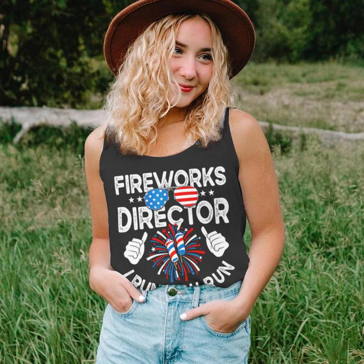 Funny 4Th Of July Shirts Fireworks Director If I Run You Run4 6 Unisex Tank Top