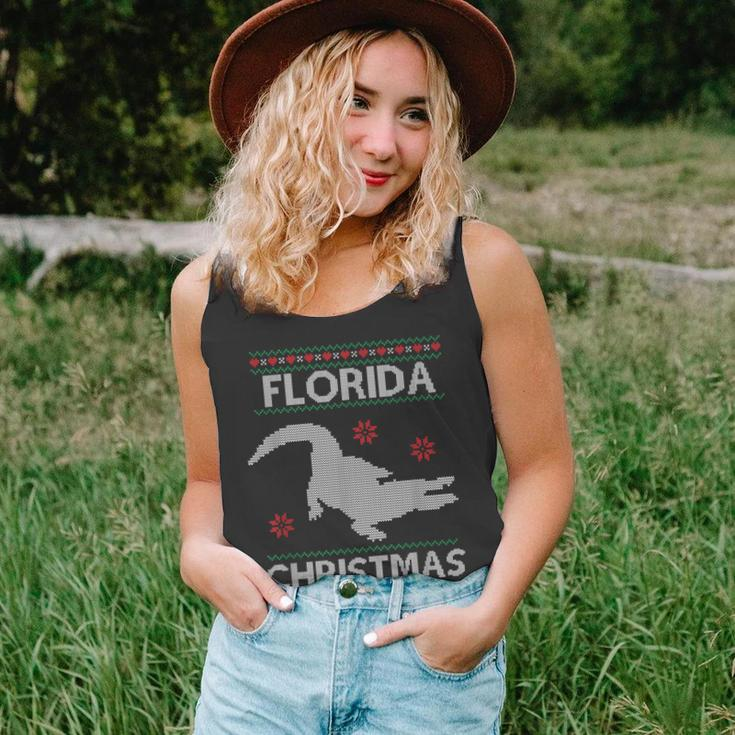 Florida Christmas Holiday Ugly Sweater Style Tank Top