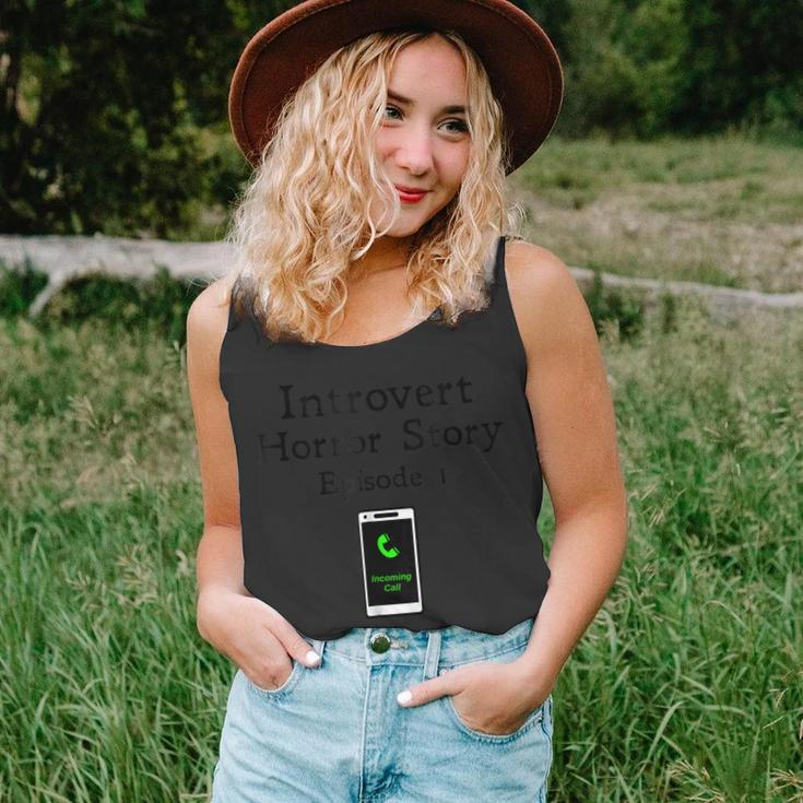 Introvert Phone Phobia Anxiety Anxiety Tank Top