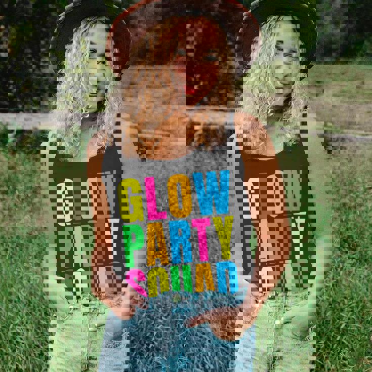 Glow Party Squad Birthday Glow Party Unisex Tank Top