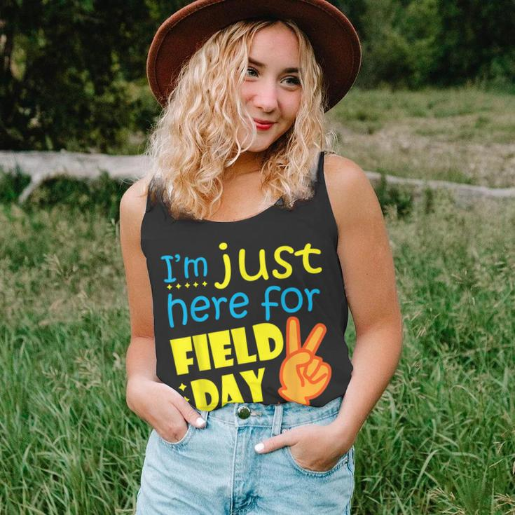 Im Just Here For Field Day Happy Last Day Of School Unisex Tank Top