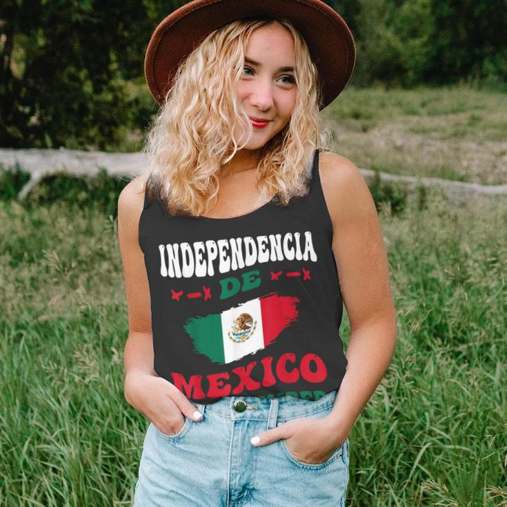Independencia De Mexico Flag Pride Mexican Independence Day Tank Top