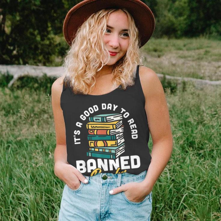 Its A Good Day To Read Banned Books Bibliophile Bookaholic Unisex Tank Top