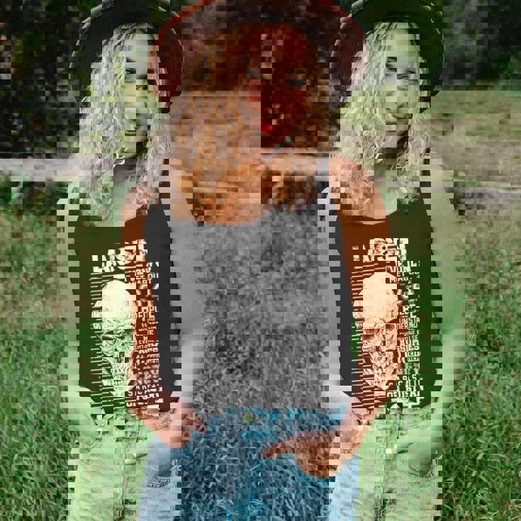 Larsen Name Gift Larsen Ively Met About 3 Or 4 People Unisex Tank Top