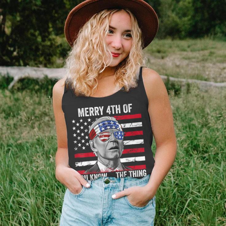 Merry 4Th Of You Know The Thing Happy 4Th Of July Memorial Unisex Tank Top