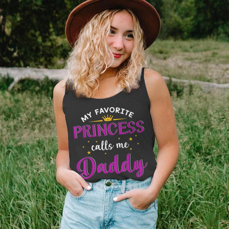 My Favorite Princess Calls Me Daddy Gifts Fathers Day Unisex Tank Top