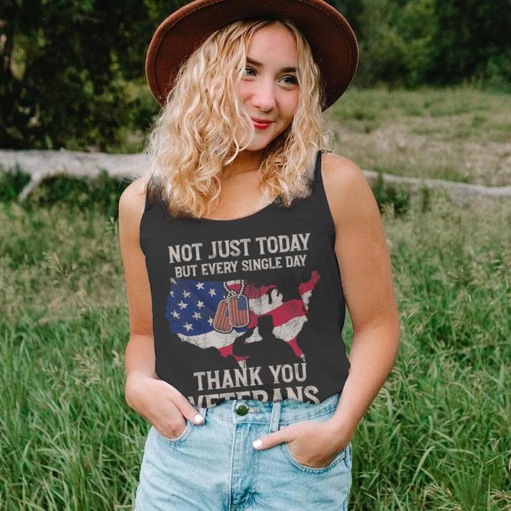 Not Just Today But Every Single Day Thank You Veterans 283 Unisex Tank Top