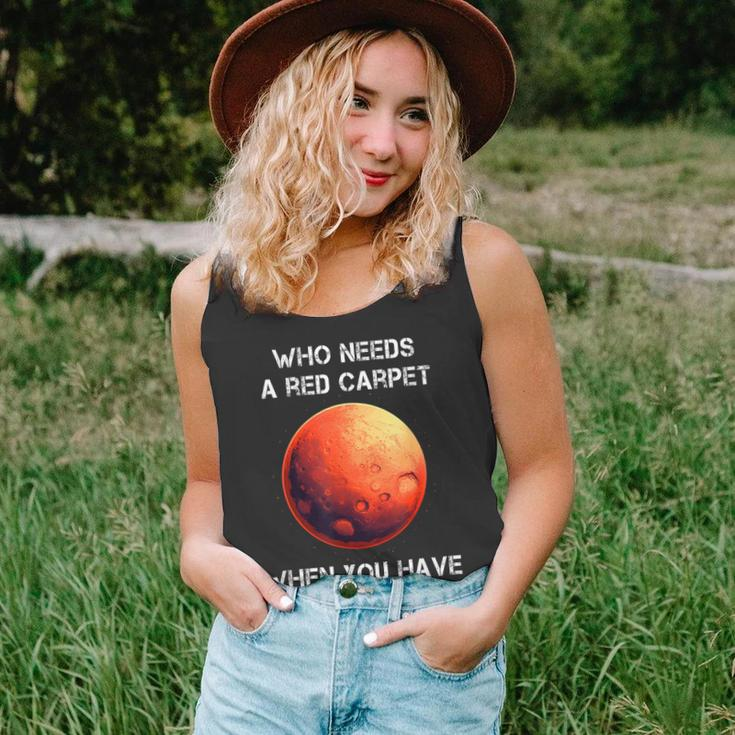Occupy Mars Space Explorer Astronomy Red Planet Funny Unisex Tank Top