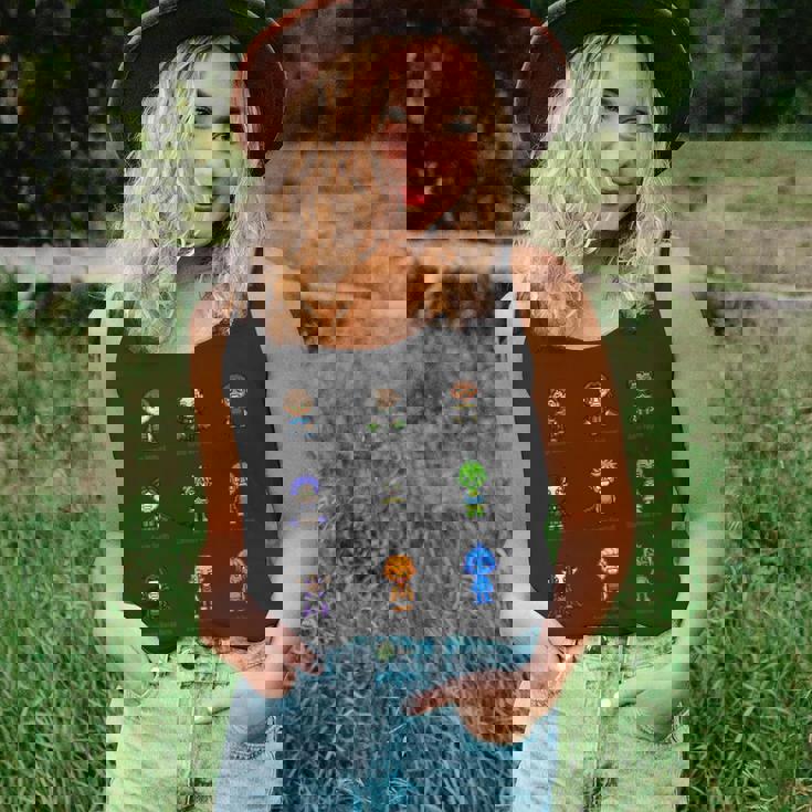 Orbem 8-Bit Characters Unisex Tank Top