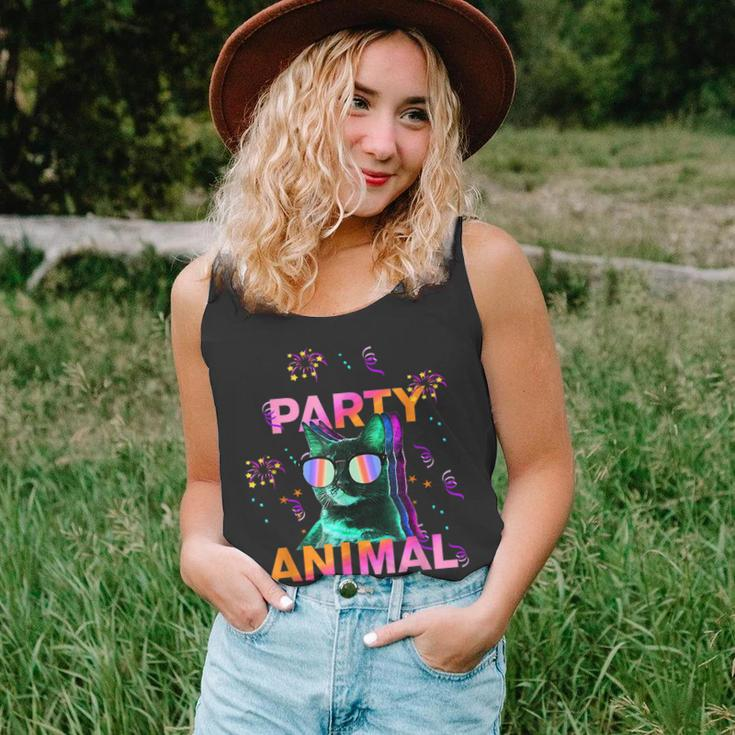 Party Cat Lover Party Animal Cool Cat Pet Lover Tank Top