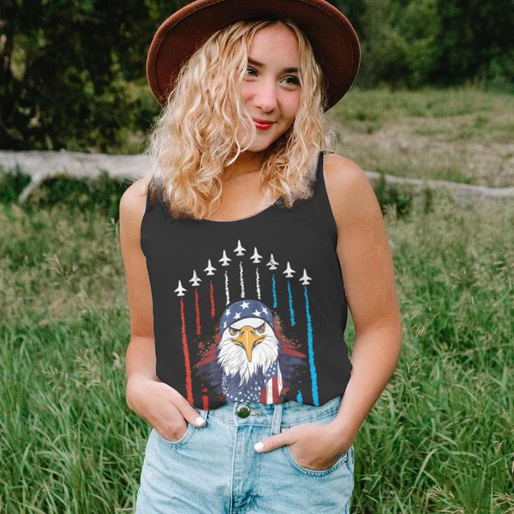 Patriotic Eagle July 4Th Of July Fourth July American Flag Unisex Tank Top