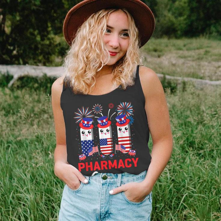 Pharmacy Crew 4Th Of July Cute Pills American Patriotic Unisex Tank Top