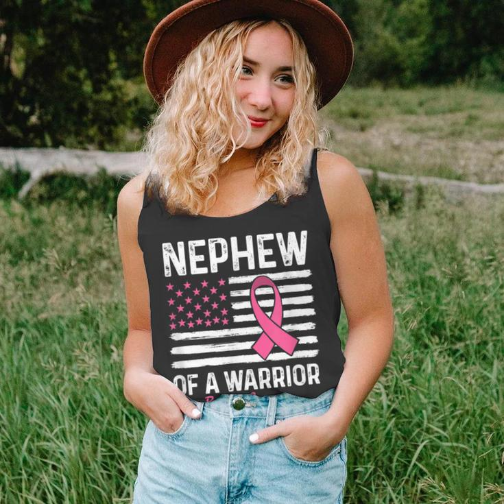 Pink Breast Cancer Nephew Of A Warrior Survivor Support Unisex Tank Top