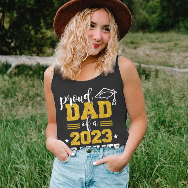 Proud Dad Of A Class 2023 Graduate Fathers Day Men Unisex Tank Top