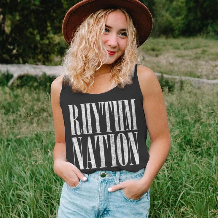 Rhythm Vintage Nation 80S Aesthetic Typography Tank Top