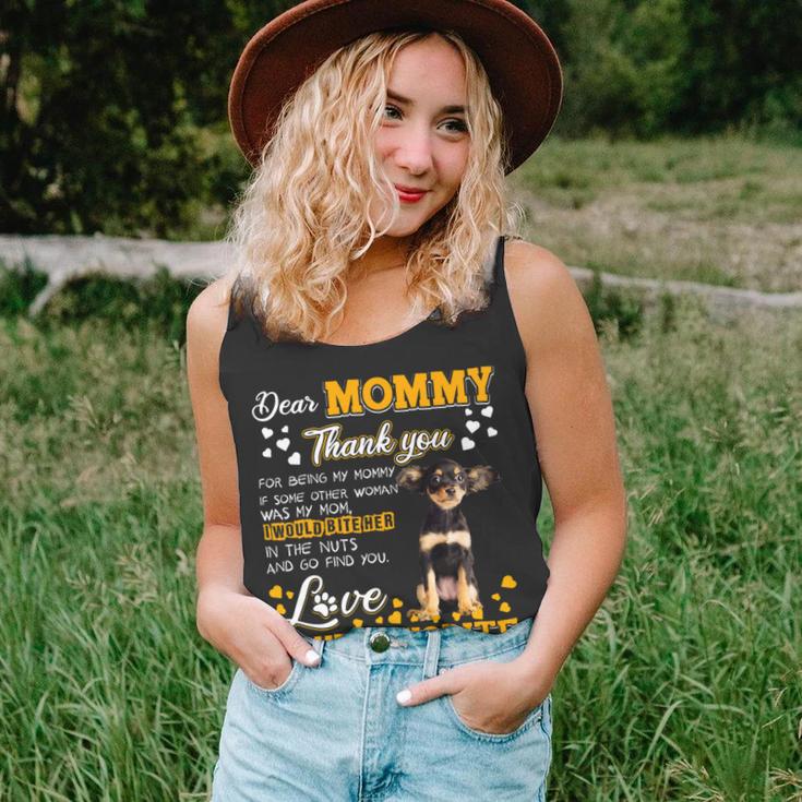 Russkiy Toy Dear Mommy Thank You For Being My Mommy Unisex Tank Top