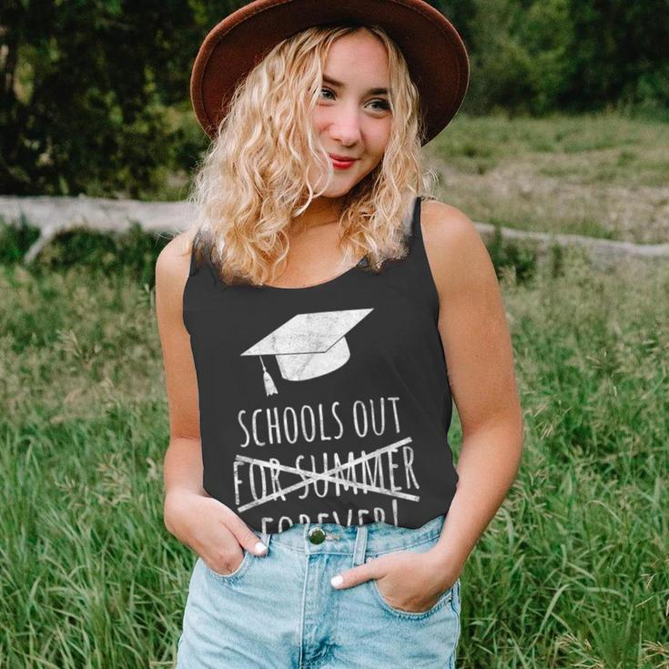 Schools Out Forever Graduation Laston Day Of School Unisex Tank Top