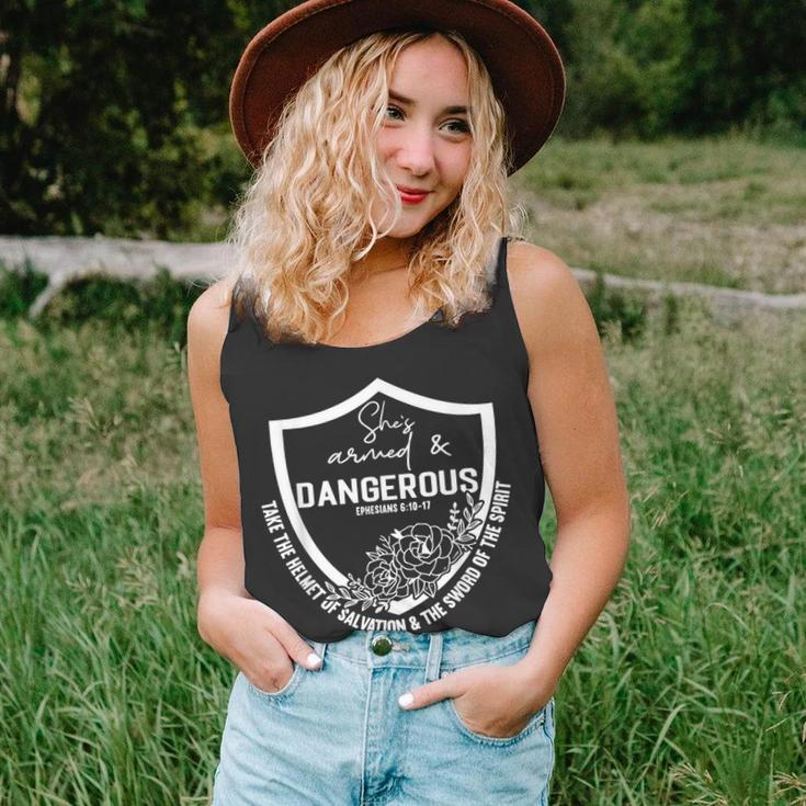 She Is Armed And Dangerous Tank Top